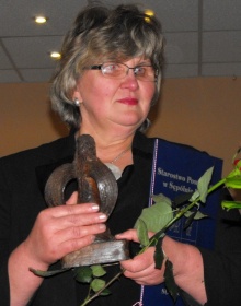 Renata Bloch uhonorowana statuetką Anioła Krajeńskiego