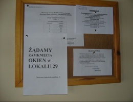 Mieszkanie nadal intensywnie wietrzone