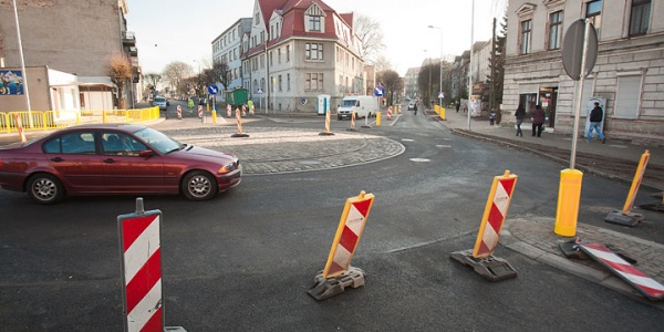 Rondo będzie przejezdne lada dzień (FOTOGALERIA)