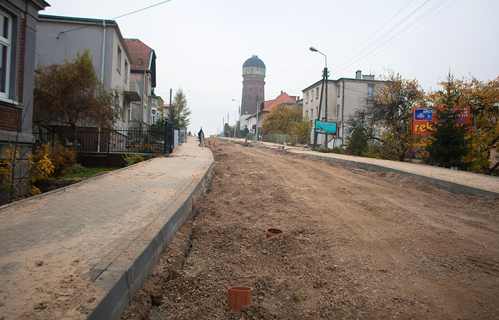 ...w końcu będzie asfalt