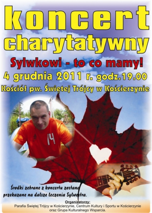 Pom&oacute;ż Sylwkowi. Przyjdź na koncert