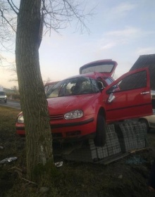 Golf wylądował (FOTO)