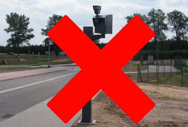 Tam jednak nie będzie fotoradaru!