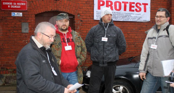 Protest w Schronisku dla Nieletnich (FOTO)