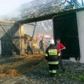 Pożar w Przymuszewie fot. PSP Tuchola