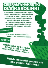 Przynieś nakrętki na rynek!