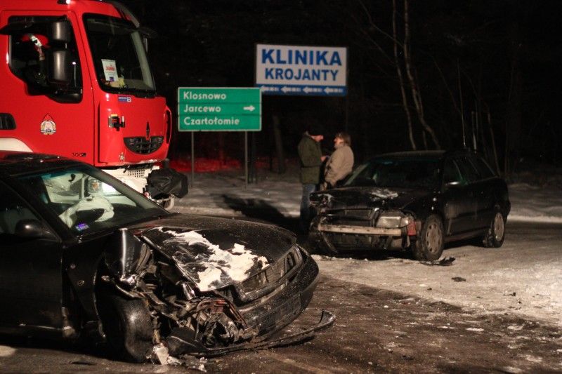 Zderzyły się dwa audi FOTO, AKTUALIZACJA