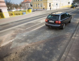Łata na Gdańskiej tymczasowa?