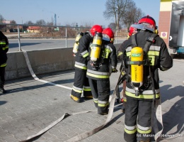 Pożar w Biedronce. Tak ćwiczą strażacy (FOTO)