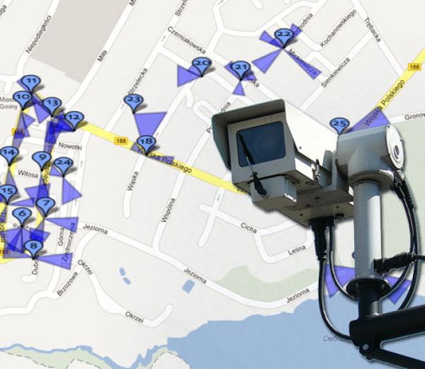 Monitoring! Sprawdź, gdzie mogą być kamery