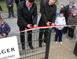 Niemiecki koncern otworzył plac zabaw (FOTO)