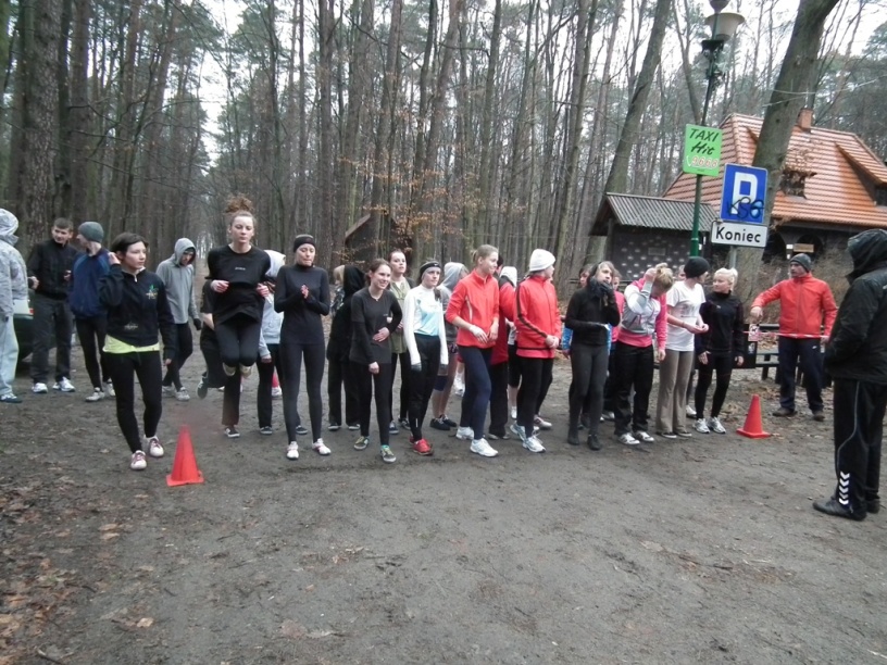 Biegi przełajowe w Lasku Miejskim WYNIKI, FOTO