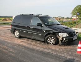 Zderzyło się audi i kia (FOTO) 