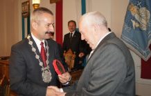 Roman Grynda Honorowym Obywatelem Tucholi