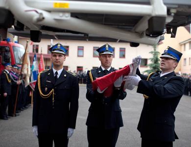 Awanse i odznaczenia dla człuchowskich strażaków (FOTOGALERIA)