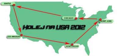 Kolej na USA - wyprawa Polaka