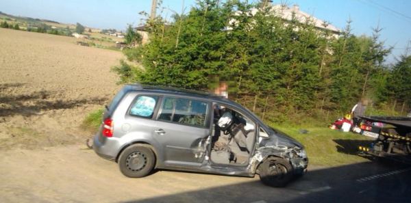 Wypadek na trasie Chojnice-Tuchola