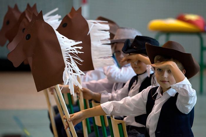Ślubowanie pierwszoklasistów w SP nr  5 FOTO