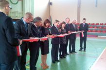 Otwarcie sali sportowej przy ZSP