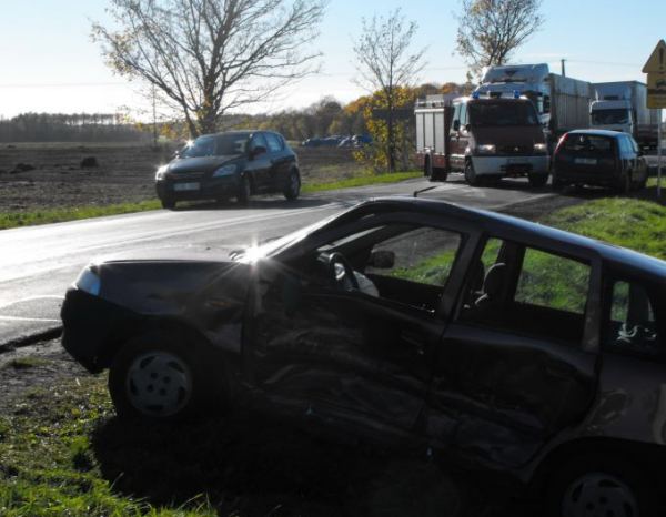 Wypadek na krajówce. 7 osób poszkodowanych (FOTO)