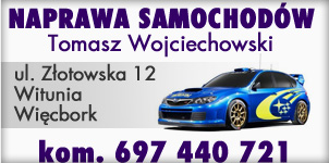NAPRAWA SAMOCHODÓW - Tomasz Wojciechowski 