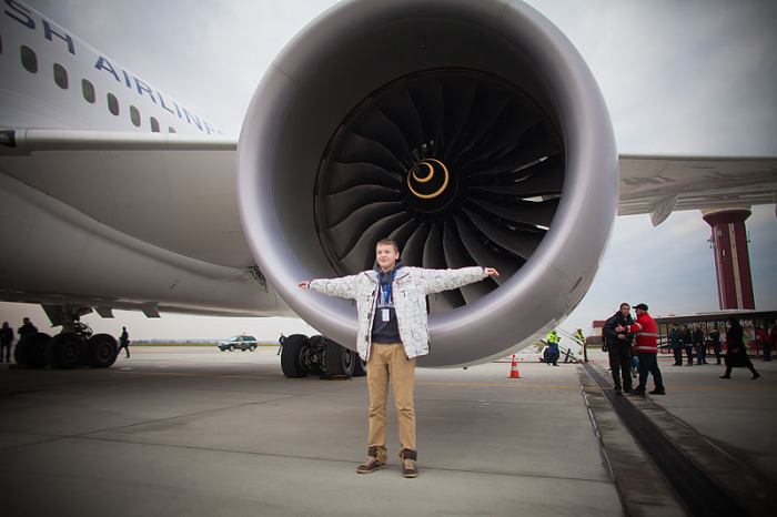 Dreamliner wylądował w Gdańsku (FOTOGALERIA)