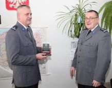 Długoletni funkcjonariusz odchodzi na emertyurę