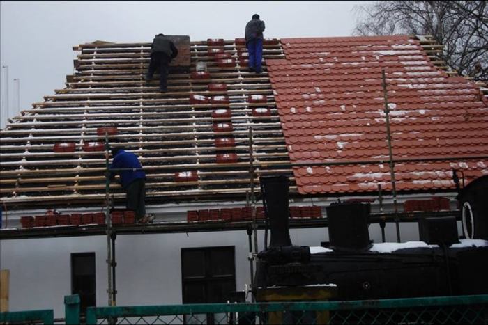 Remont kościerskiej Parowozowni nabiera tempa