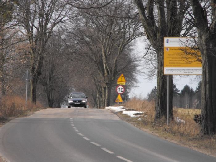 Remont drogi w kierunku Lipki