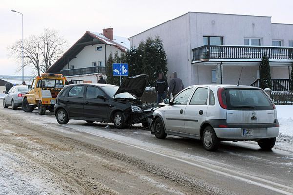 Zderzyły się dwie corsy (FOTO)