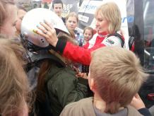 Żeńska załoga rajdowa w Parchowie (FOTO)
