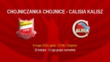 Chojniczanka gra z Calisią