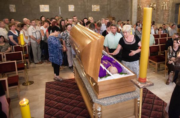 Parafianie żegnają księdza Wiesława 
