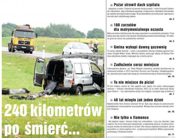 Kim była druga ofiara wypadku na obwodnicy Chojnic?