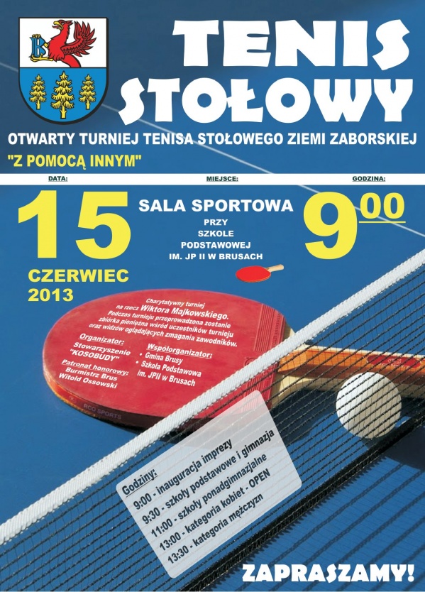 Turniej tenisa dla Wiktorka