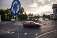 Czy na rondzie w Tucholi stanie sokolnik?