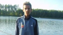 Damian Rudnik z medalem 