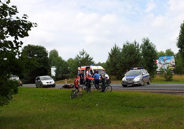 Potrącenie motorowerzysty w Rychnowach (AKTUALIZACJA)