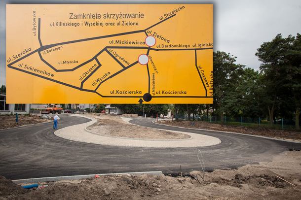 Można już przejechać przez rondo biszkoptowe (FOTO)