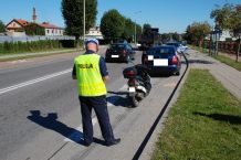 Motorowerzysta ranny w wypadku