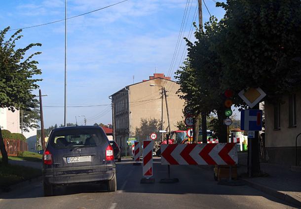 Rozpoczęła się budowa ronda Zielona - Strzelecka (FOTO)