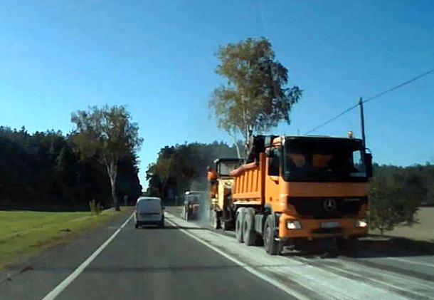 Rozpoczął się remont drogi krajowej nr 22 między Rytlem i Chojnicami (WIDEO)