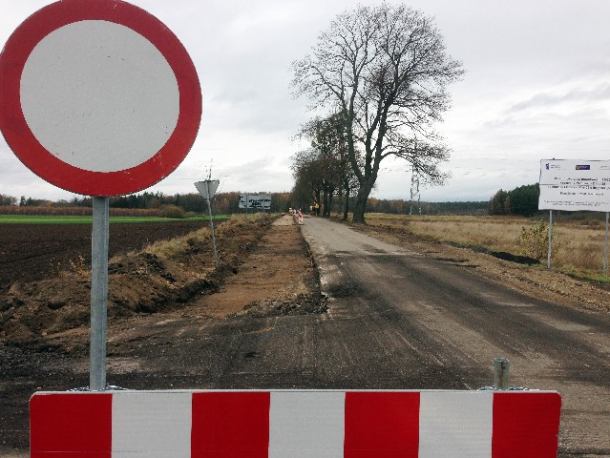 Remont drogi powiatowej z Człuchowa do Przechlewa