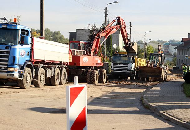 Budowa ronda na Zielonej i Strzeleckiej do końca listopada?