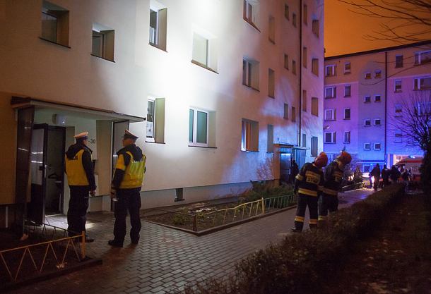 Pożar w bloku. Jedna osoba nie żyje 
