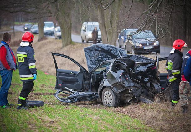 Policja określiła wstępną przyczynę wypadku koło Nowej Cerkwi
