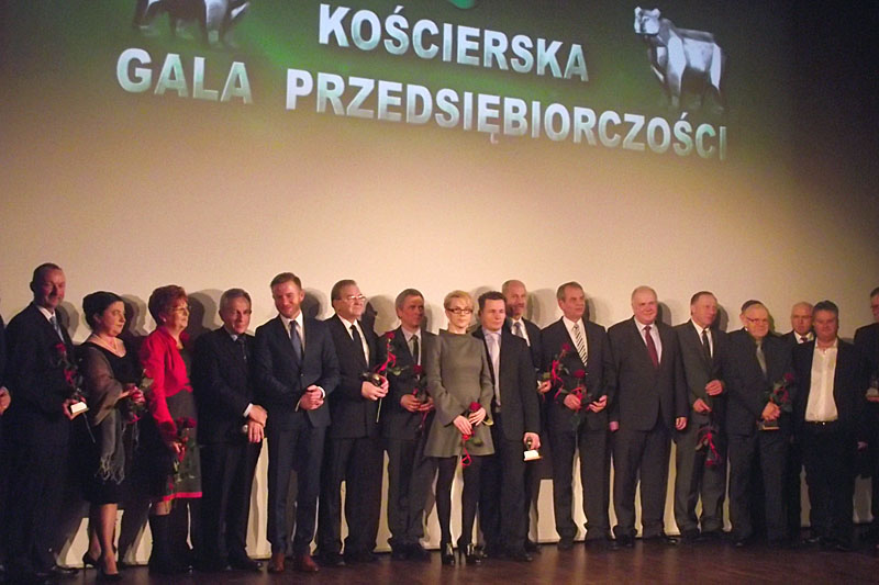 Burmistrz Kościerzyny wyróżnił lokalnych przedsiębiorców FOTO