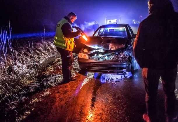 Zderzenie dwóch osobówek koło Konarzyn (FOTO, aktualizacja)