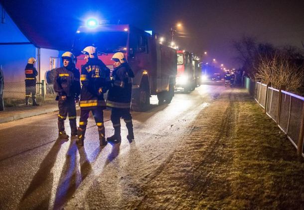 Pożar w Pawłówku. Nie żyje mężczyzna 
