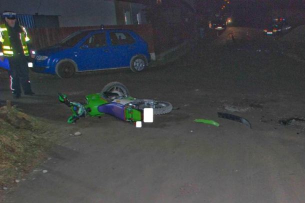 21-letni motocyklista nie żyje 